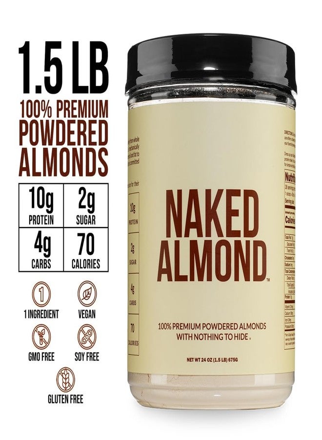 Nakd NAKED Almond Protein Powder from US Farms, Only 1 Ingredient, Vegan, Gluten-Free, No Additives, No Salt, No Sugar - 38 Servings - 1.5LB - Image 3